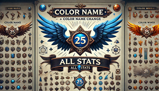 Color Name + 25 all